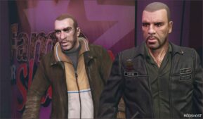 GTA 5 Player Mod: Gtav MP Niko Bellic to Micheal (Image #3)