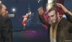 GTA 5 Player Mod: Gtav MP Niko Bellic to Micheal (Image #4)