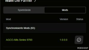 FS25 Mod: Farm Station 25 – Savegame and Mod Syncer V0.1.8 (Featured)