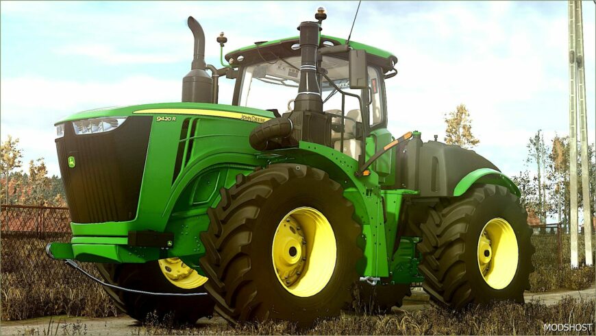 FS25 John Deere Tractor Mod: 9R 2016 (Featured)