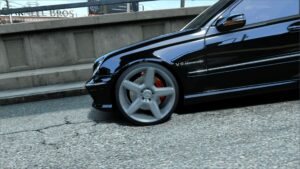 GTA 5 Mercedes-Benz Vehicle Mod: Wheel Mercedes Benz AMG Style 3 CLS 55 replace (Image #2)