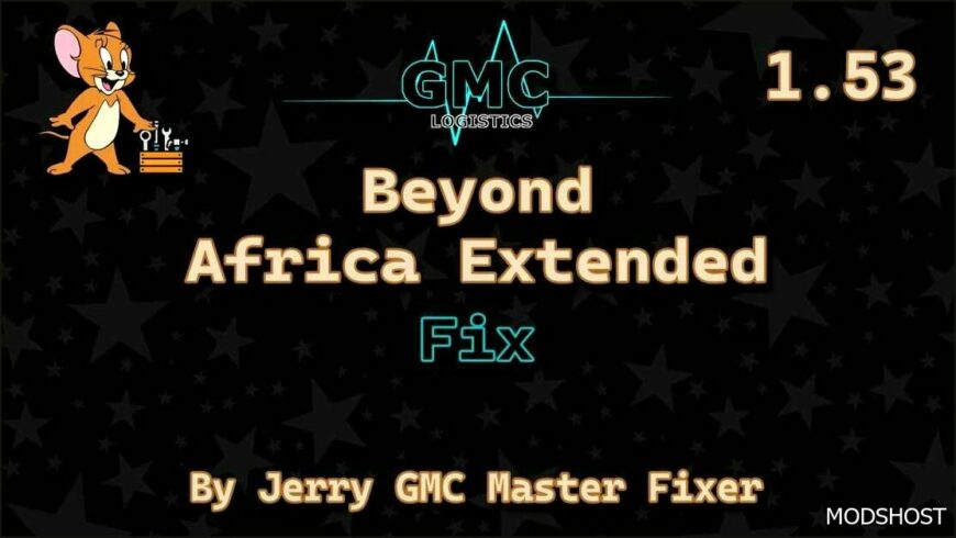 ETS2 Map Mod: beyond Africa Extended FIX 1.53 (Featured)