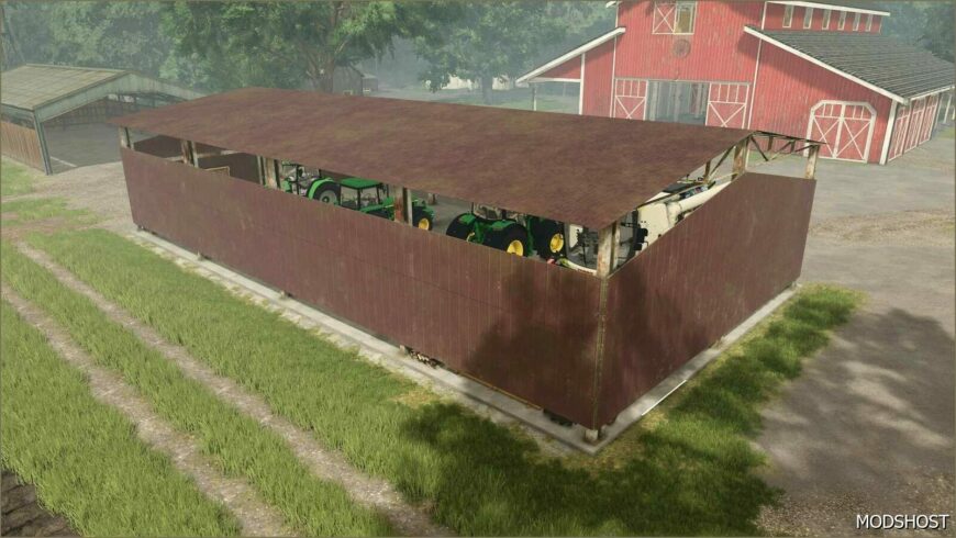 FS25 Mod: OLD Rusty Shed (Featured)