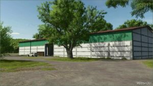 FS25 Building Mod: Large Warehouse (Featured)