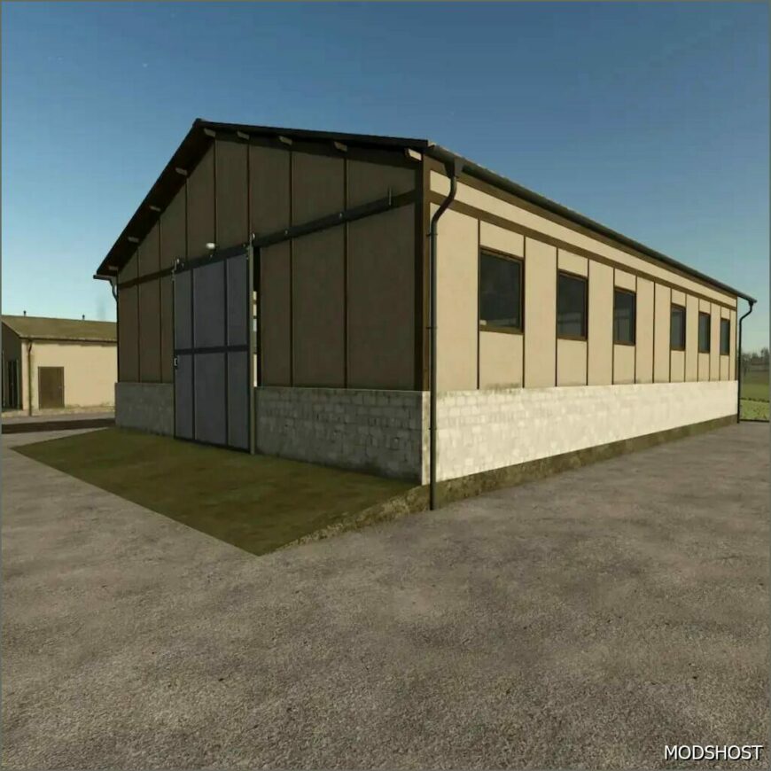 FS25 Building Mod: DDR Hallen Pack (Featured)