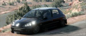 BeamNG Peugeot Car Mod: 206+/207I 0.34 (Featured)