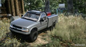 GTA 5 Chevrolet Vehicle Mod: 2000 Chevrolet S10 Service Truck ADD on / Fivem | Extras V2.0 (Featured)