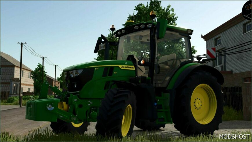 FS25 John Deere Tractor Mod: 6R Small Frame Series 2021 (Featured)