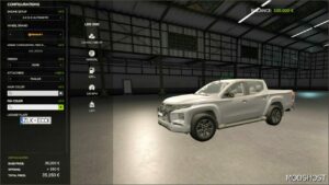 FS25 Vehicle Mod: Mitsubishi L200 2020 Beta (Image #4)