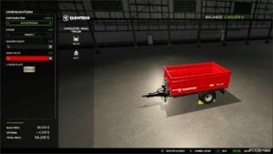 FS25 Mod: Small Unrealistic Agricultural Trailer V4.2 (Image #4)