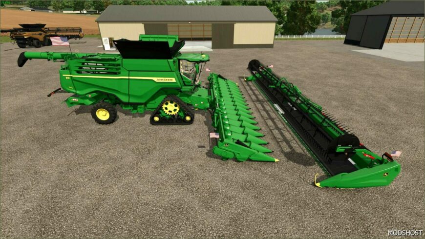 FS25 John Deere Harvester Mod: X9 1100 Pack (Featured)