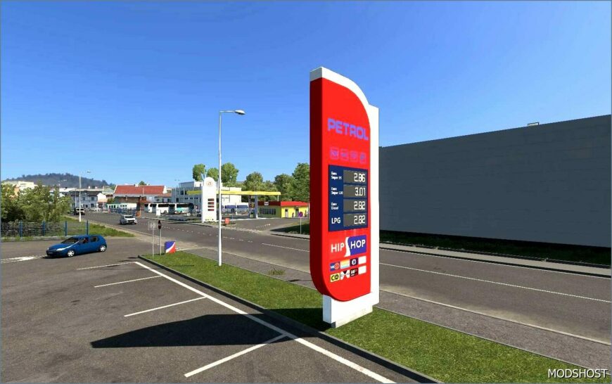 ETS2 Mod: Real Companies & GAS Stations V2.03.07 (Featured)