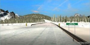 ATS Standalone Map Mod: Dalton and Elliot Highway Extreme Winter Version 1.53.2.1S C (Featured)