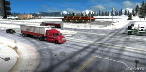 ATS Standalone Map Mod: Dalton and Elliot Highway Extreme Winter Version 1.53.2.1S C (Image #3)