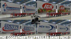 ATS Reefer Mod: The Godfather’s FTE Trailer Skins Pack V3.0 (Featured)