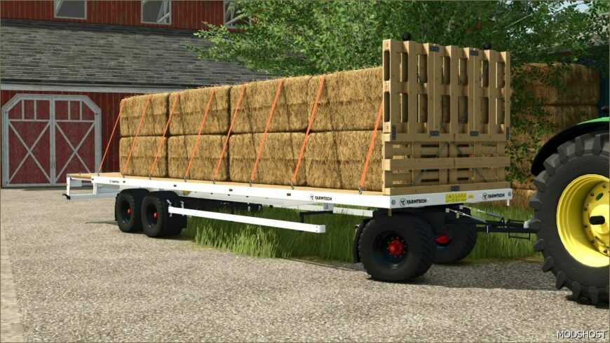 FS25 Trailer Mod: DPW 180 Langholz V1.2 (Featured)