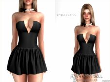 Sims 4 Dress Clothing Mod: Kyra Dress (Featured)