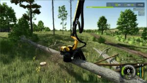 FS25 Komatsu Logging Mod: Wood Harvester Komatsu 951 (Image #3)