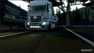 ETS2 Mercedes-Benz Part Mod: Mercedes Benz MP4 Actros Bullbars (Featured)