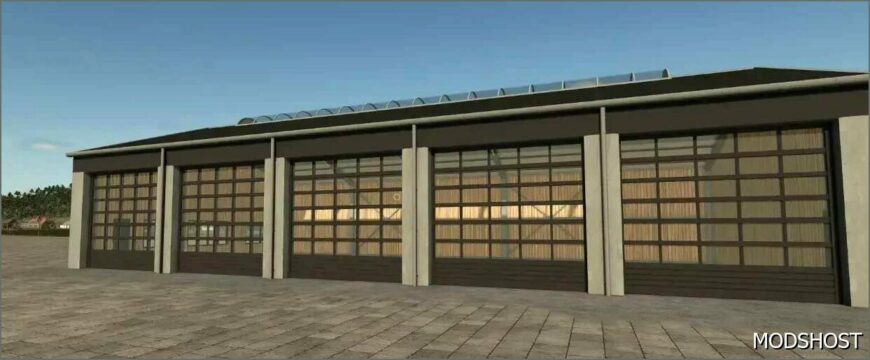 FS25 Mod: Austria Modding Modern Shed V1.0.6 (Featured)