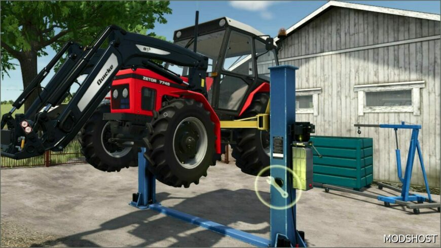 FS25 Building Mod: Workshop with Lifting Option (Featured)