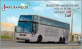 ETS2 Volvo Mod: Busscar Jumbuss 400P Volvo 1.53 (Featured)