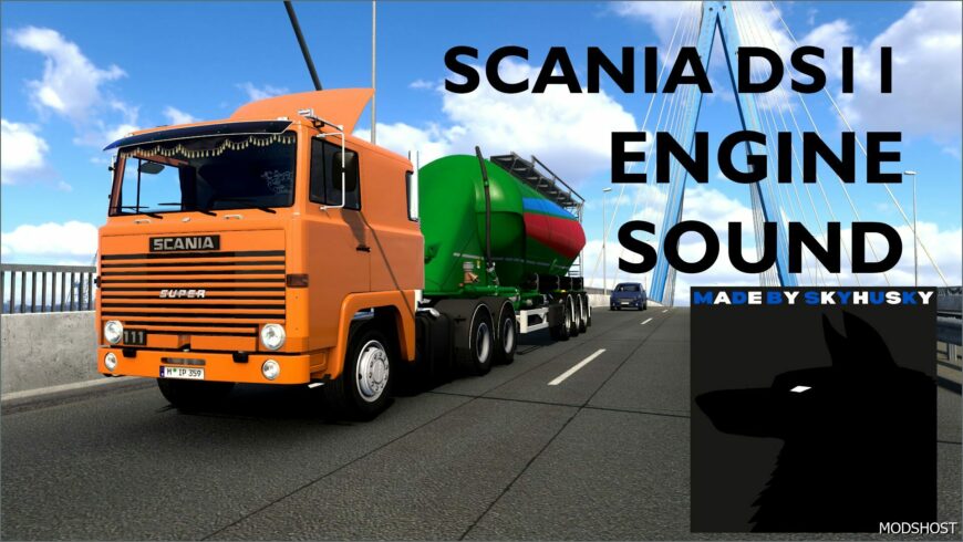 ETS2 FMOD Mod: Scania DS11 Engine Sound 1.53 (Featured)