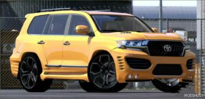 GTA 5 Toyota Vehicle Mod: Land Cruiser LC200 VX.R V8 Invader KIT (Featured)