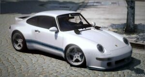 GTA 5 Porsche Vehicle Mod: 2018 Porsche Gunther Werks 400R Unmarked (Featured)