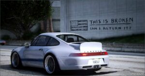 GTA 5 Porsche Vehicle Mod: 2018 Porsche Gunther Werks 400R Unmarked (Image #5)