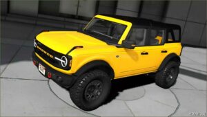 GTA 5 Ford Vehicle Mod: 2021 Ford Bronco Unmarked (Featured)