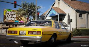 GTA 5 Chevrolet Vehicle Mod: 1985 Chevrolet Impala Taxi (Image #5)