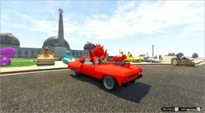 GTA 5 Vehicle Mod: Sprunki Red Car (Featured)