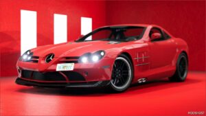 BeamNG Mercedes-Benz Car Mod: Mercedes SLR 722 V1.1 0.34 (Image #2)