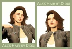 GTA 5 Player Mod: Alex Hair for MP Female (Image #4)