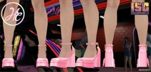 GTA 5 Player Mod: Aevitas High Heel Shoes (Featured)