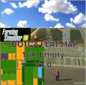 FS25 Mod: Juotca Flat Map Empty 16X (Featured)