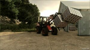 FS25 Forklift Mod: Pallet Fork with Tension Belt (Image #3)