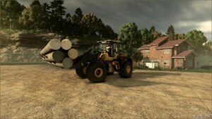 FS25 Forklift Mod: Pallet Fork with Tension Belt (Image #4)