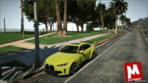 GTA 5 BMW Vehicle Mod: 2022 BMW I4 Alchemist Customs ADD on / Animated Sunroof V1.2 (Image #6)