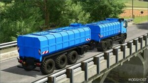 FS25 Mercedes-Benz Truck Mod: Mercedes Arocs Milk Transporter (Image #3)