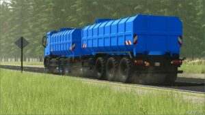 FS25 Mercedes-Benz Truck Mod: Mercedes Arocs Milk Transporter (Image #5)