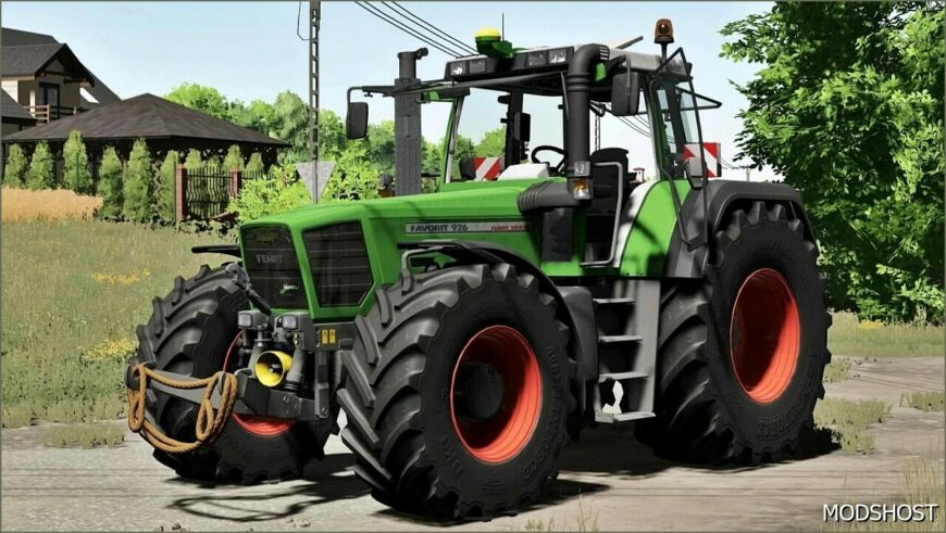 FS25 Fendt Tractor Mod: Favorit 900 Vario Series (Featured)