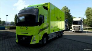 ETS2 Volvo Mod: NM Logistic Volvo FH6 Aero Rigid by Kast Skin (Featured)