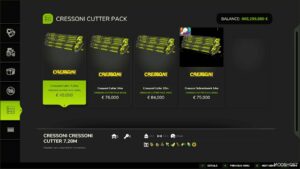 FS25 Harvester Mod: Cressoni Cutting BAR Pack (Image #5)