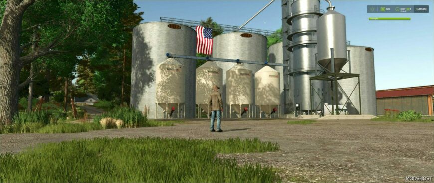 FS25 Mod: Farm Silo Production and Dryer V1.0.0.5 (Featured)