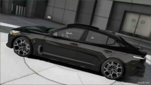 GTA 5 KIA Vehicle Mod: Stinger Unmarked (Image #2)