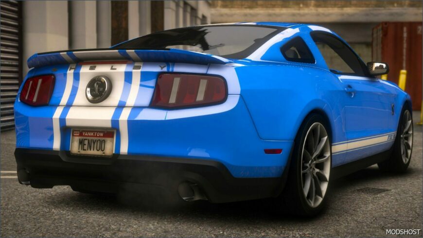 GTA 5 Vehicle Mod: Nfshp: 2010 Shelby GT500 Super Snake ADD on | Liveries | Template (Featured)