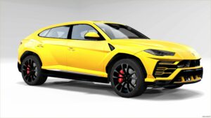 BeamNG Lamborghini Car Mod: Urus 2020-2024 5+ Configurations 0.34 (Featured)