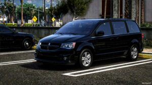 GTA 5 Dodge Vehicle Mod: 2015 Dodge Caravan (stealth) (Image #2)